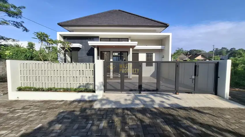 Rumah Modern Tanah Luas Siap Huni,Dekat Pasar Jangkang