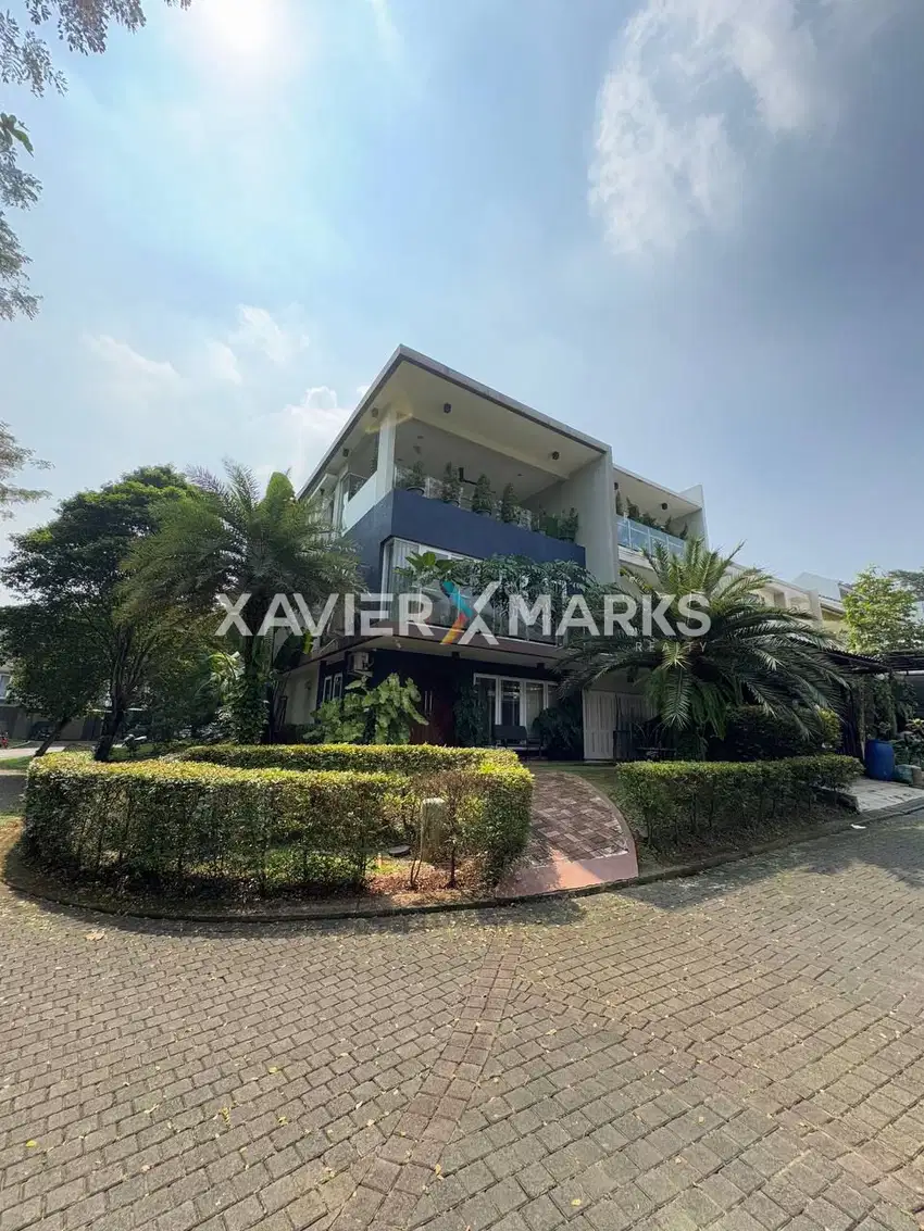 Dijual Rumah Mewah Cluster Costarica Delatinos Bsd City Tangerang