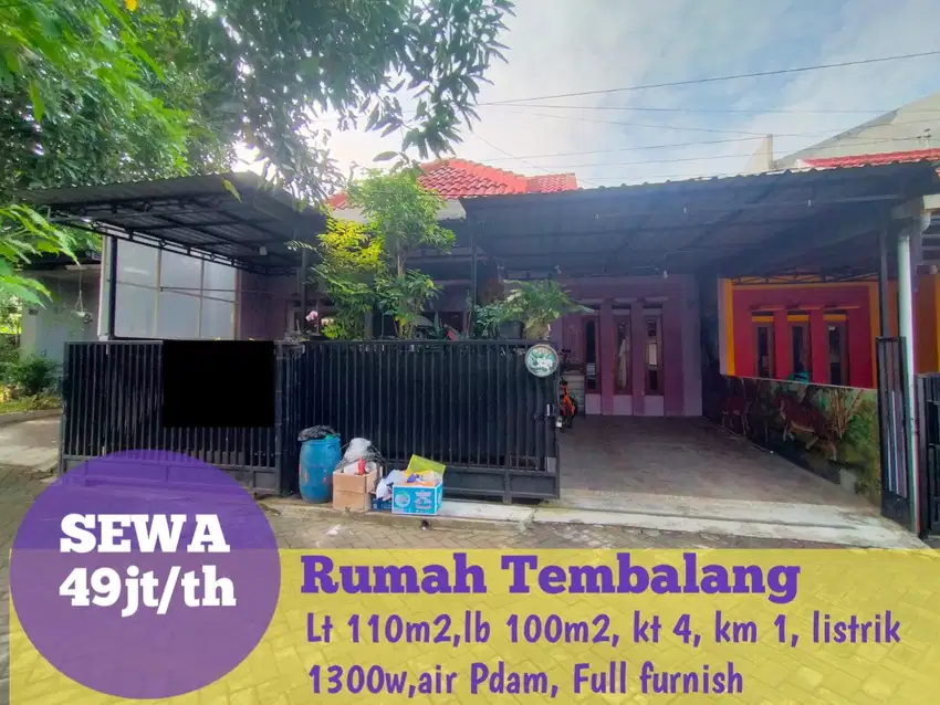 Disewakan rumah full furnish di Tembalang Semarang