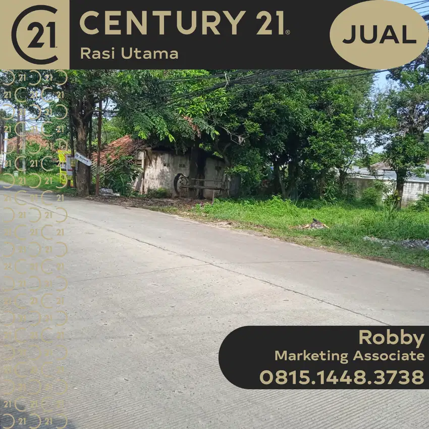 DIJUAL TANAH DI JALAN RAYA CIANGSANA GUNUNG PUTRI BOGOR