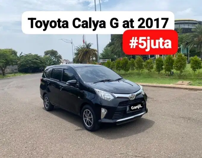 Toyota Calya G at 2017 hitam #5juta
