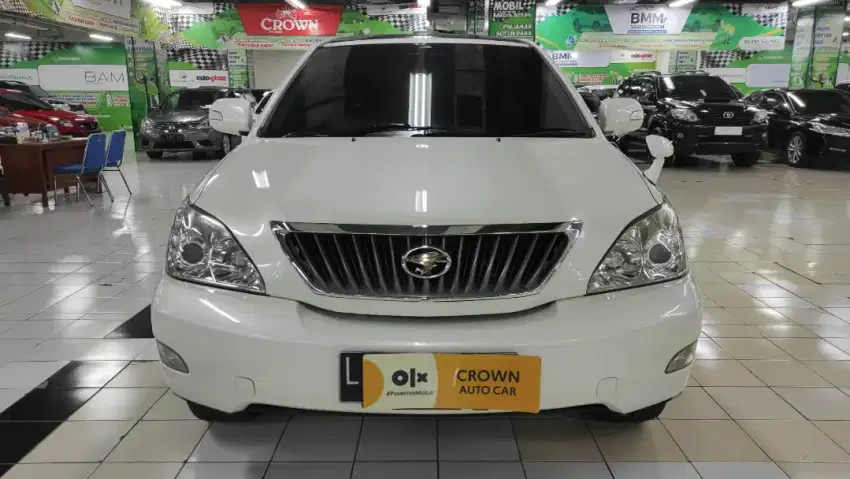 Toyota Harrier 240G 2.4 2011 AT warna Putih KM 80rb.