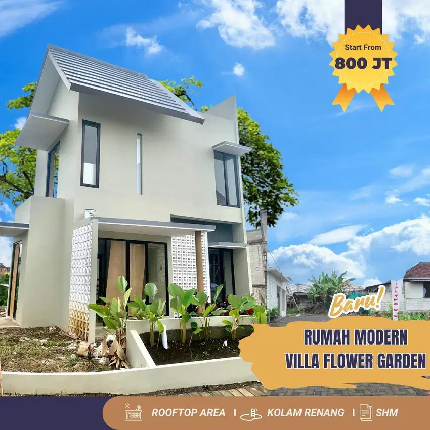 Vila Batu Dengan Pemandangan Yang cantik