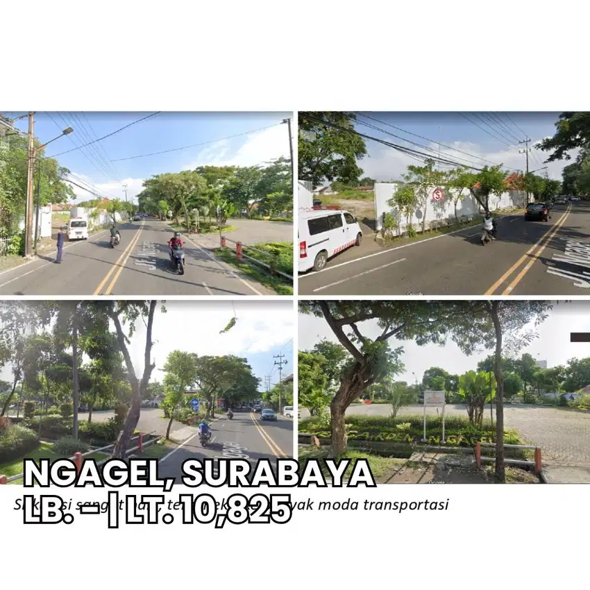 Tanah Surabaya Dijual Lokasi Strategis Nol Jalan Ngagel