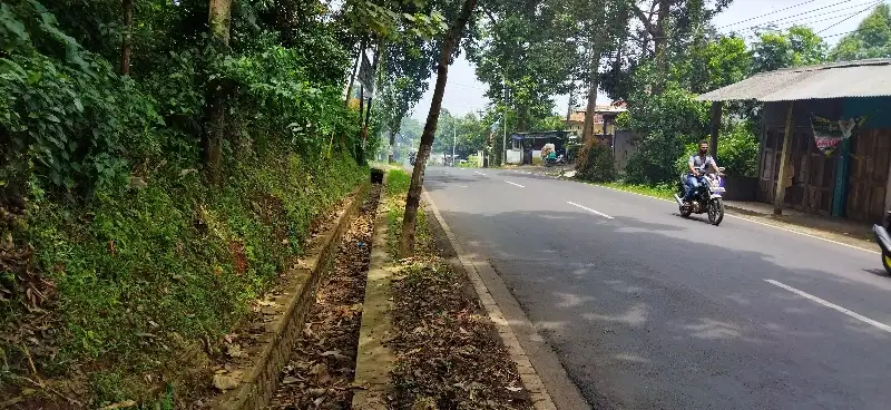 tanah di jl raya ungaran gunungpati pengkol