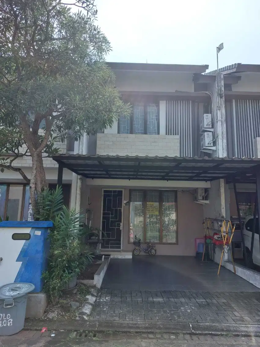 DI JUAL CLUSTER 2 LANTAI SIAP HUNI PAKU JAYA SERPONG