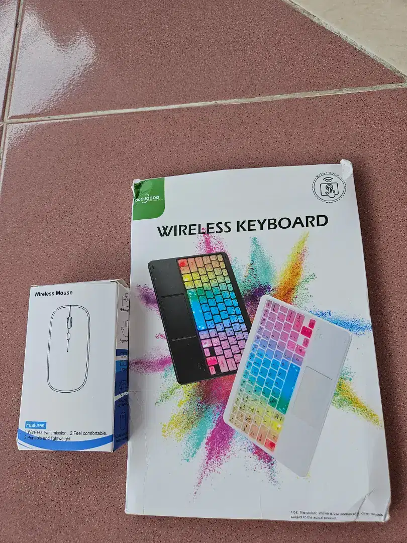 Keyboard dan Mouse Bluetooth