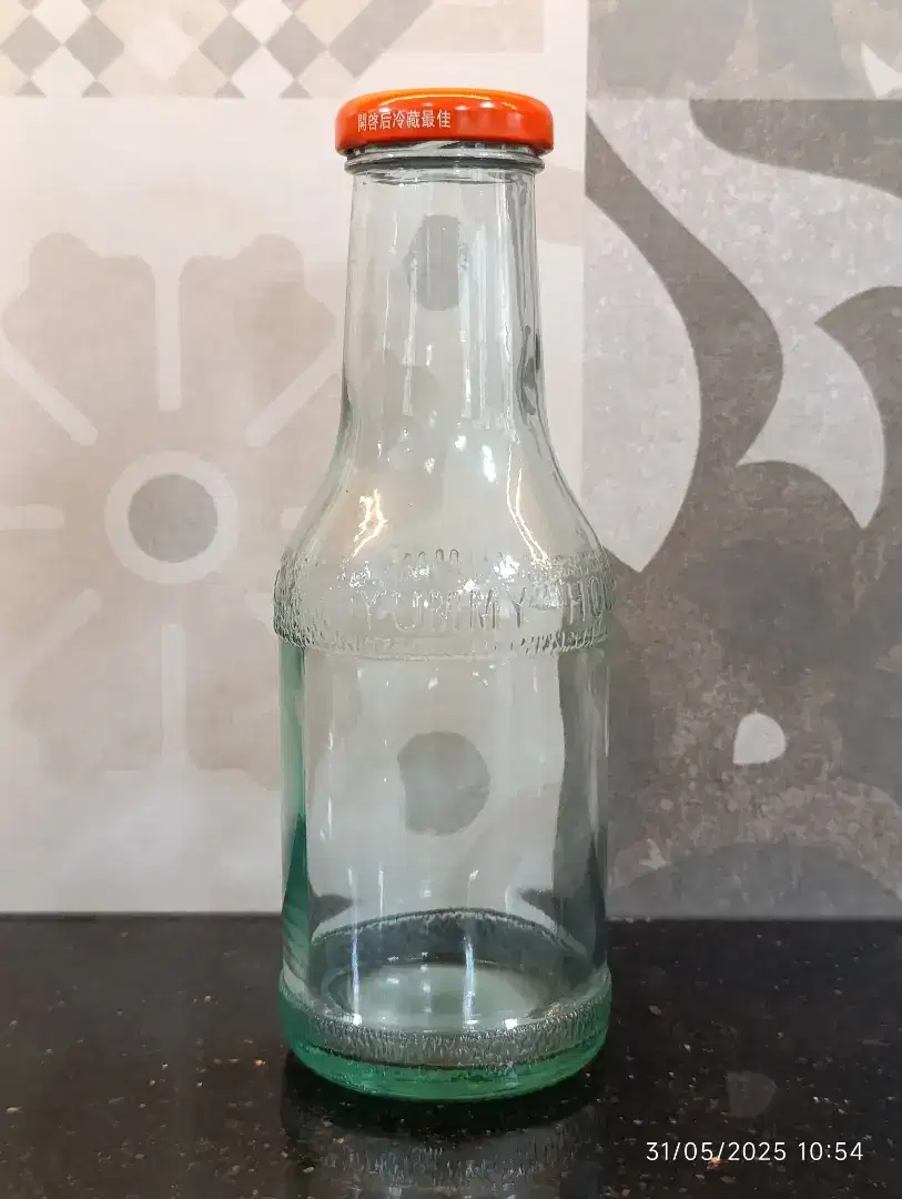 Botol beling plus tutup