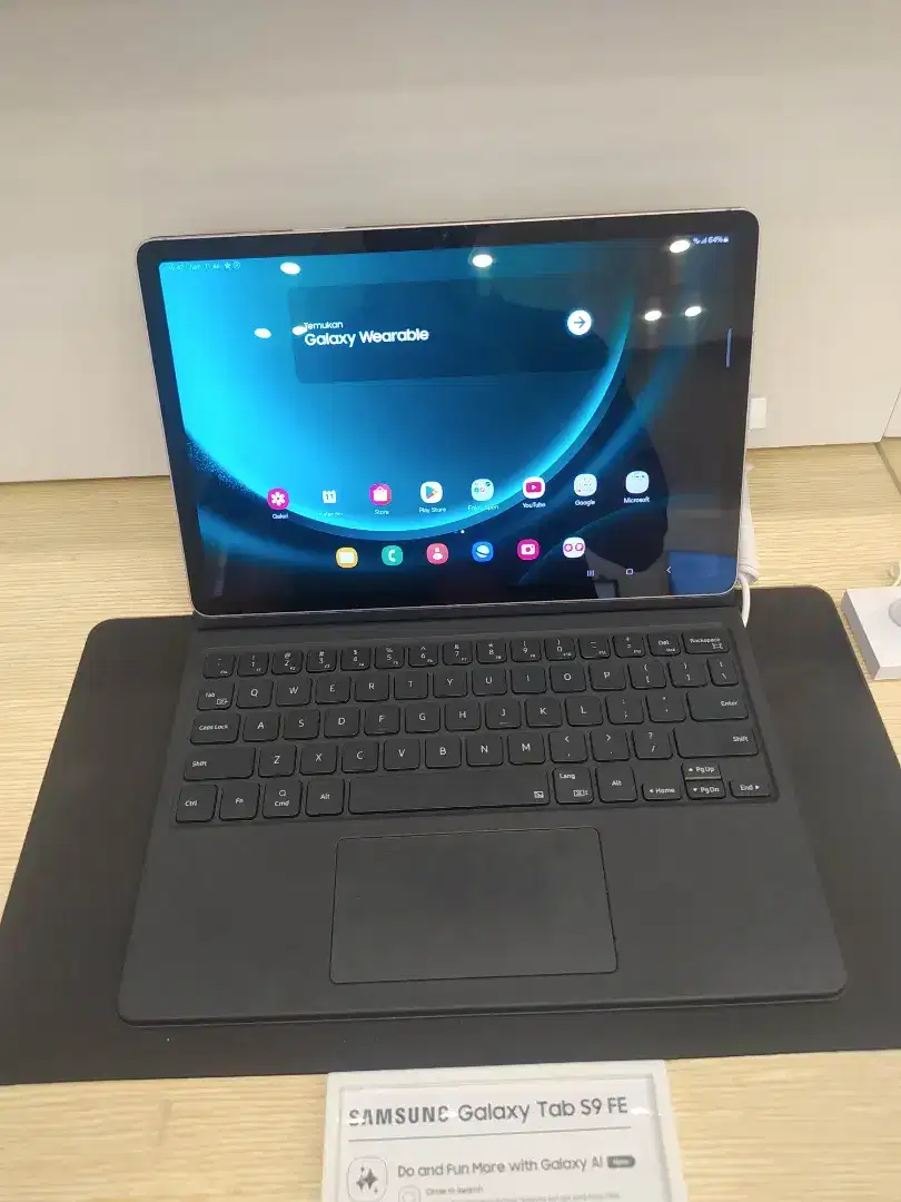 Credits Tab Samsung Galaxy S9 FE