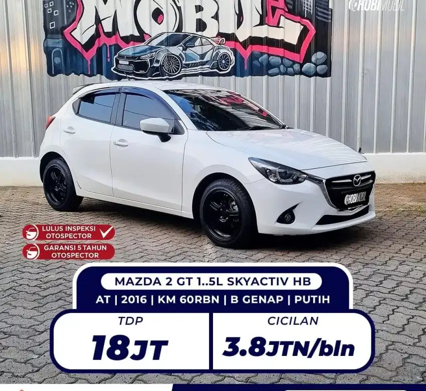 Unit : Mazda 2 GT Skyactiv HB AT Thn 2016