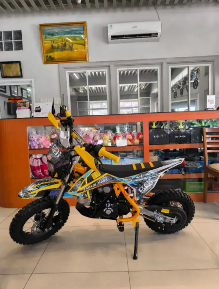 Medium Trail anak 50Cc Mesin 4tak, berkualitas bos q