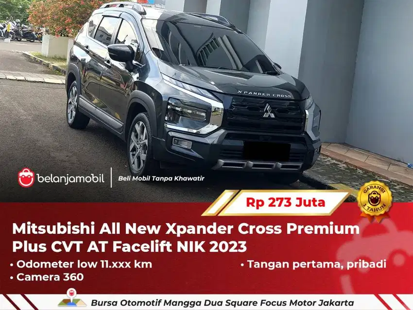 [ LOW KM ] Mitsubishi All New Xpander Cross Premium Plus AT 2023/2024