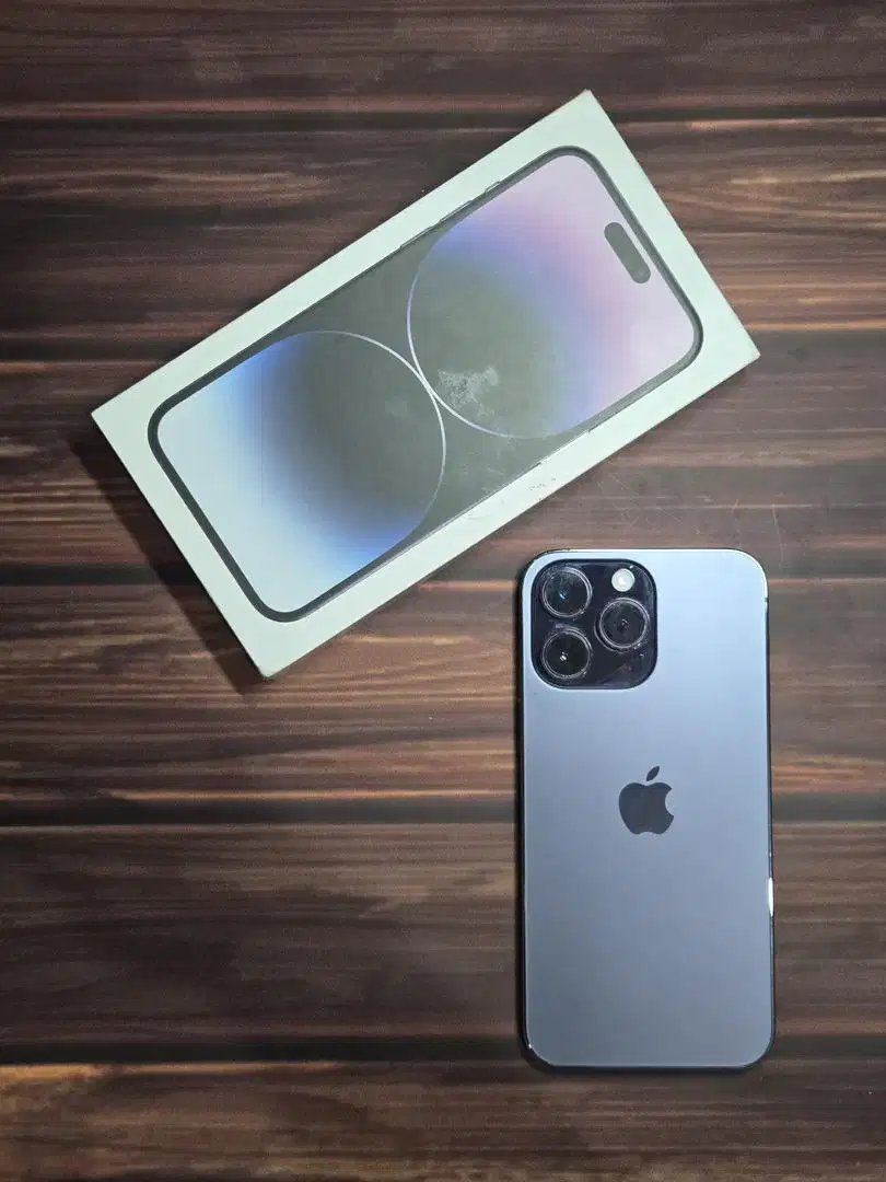 iPhone 14 Pro Max Purple 512GB Garansi Resmi iBox Fullset Original