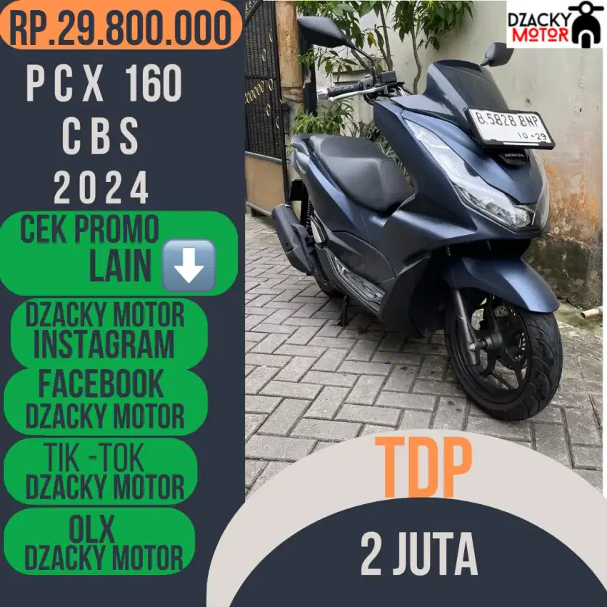 PCX 160 CBS 2024 SECOND LIKE NEW ISTIMEWA