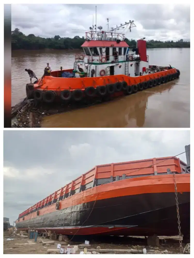 Di jual Tugboat & tongkang 230 feet tahun 2011 - 2011