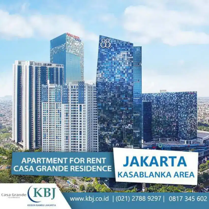 Disewakan Apartemen Eksklusif -Private Lift | Premium Area Jaksel