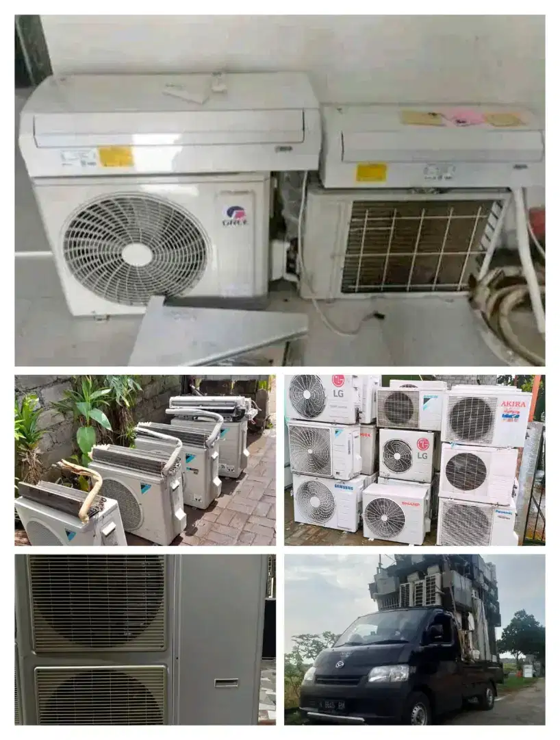 DIBELI AC KULKAS FREEZER SHOWCASE KOMPUTER DLL BEKAS RUSAK KANTOR