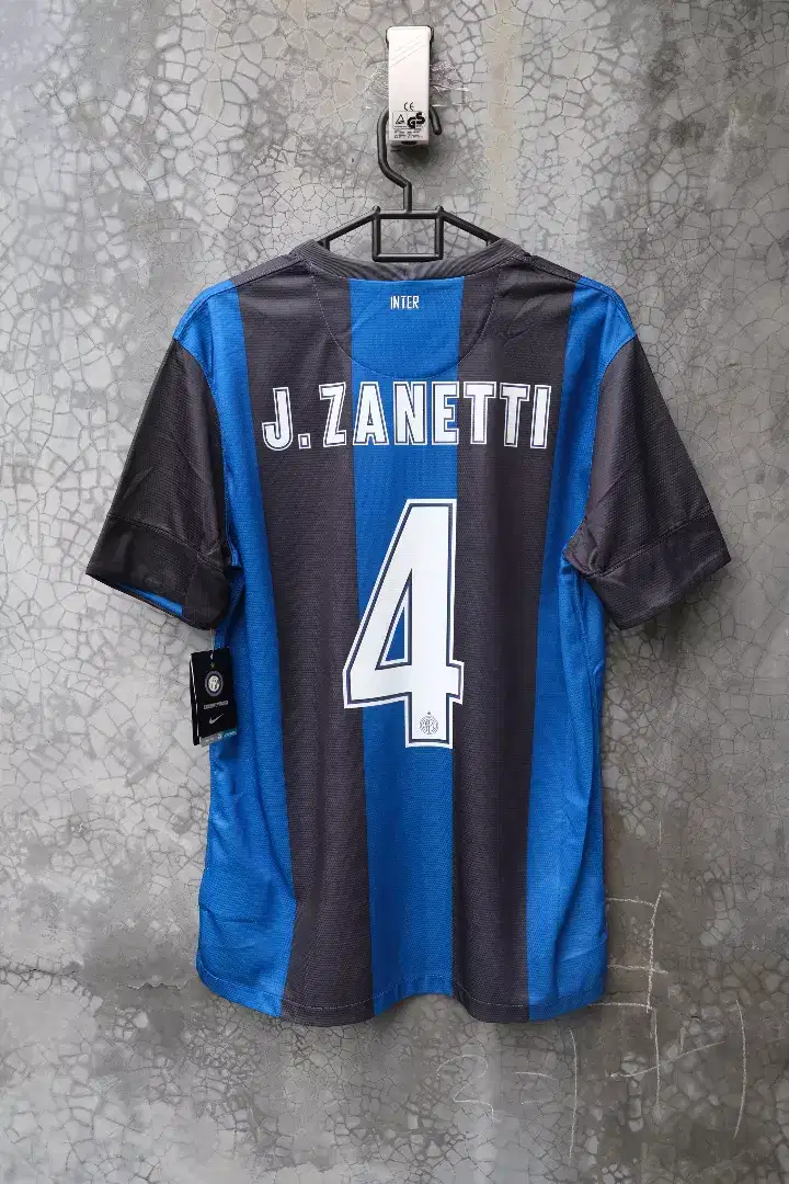 Jersey baju bola inter milan 2012 home original javier zanetti size M