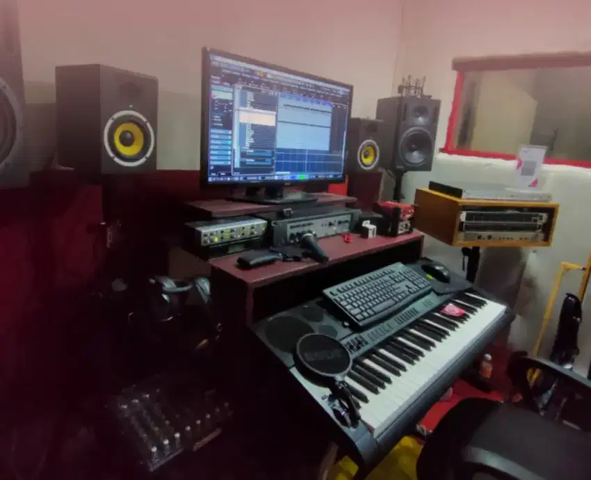 jual perlengkapan recording all in BU