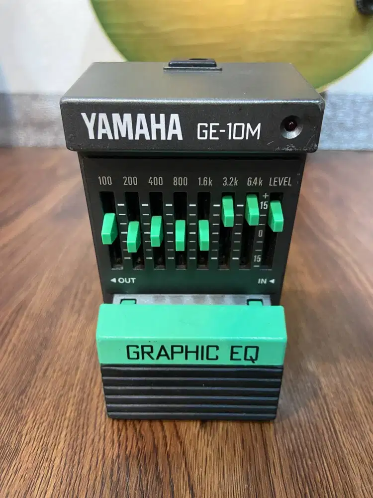 Yamaha GE 10M 7 Band Equalizer Pedal Made in Japan