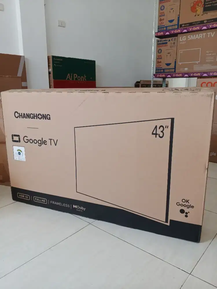 Changhong Tv 43 in google WiFi YouTube Netflix