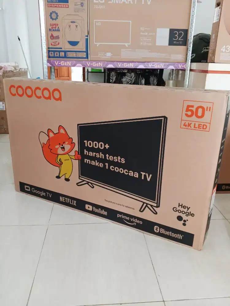 Tv 50 in google WiFi YouTube Netflix 4K