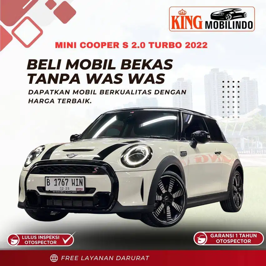 ( KING MOBILINDO ) MINI COOPER S 2.0 TURBO 2022, KM 6RB