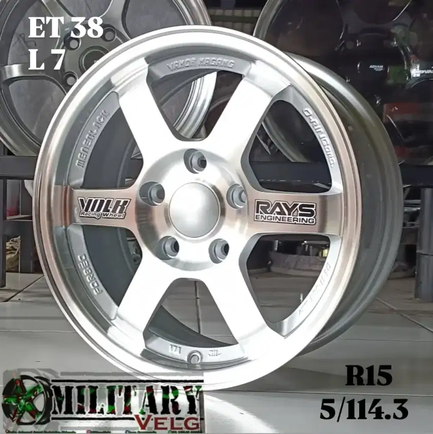 Volkrays TE37 OG R15 5/114.3