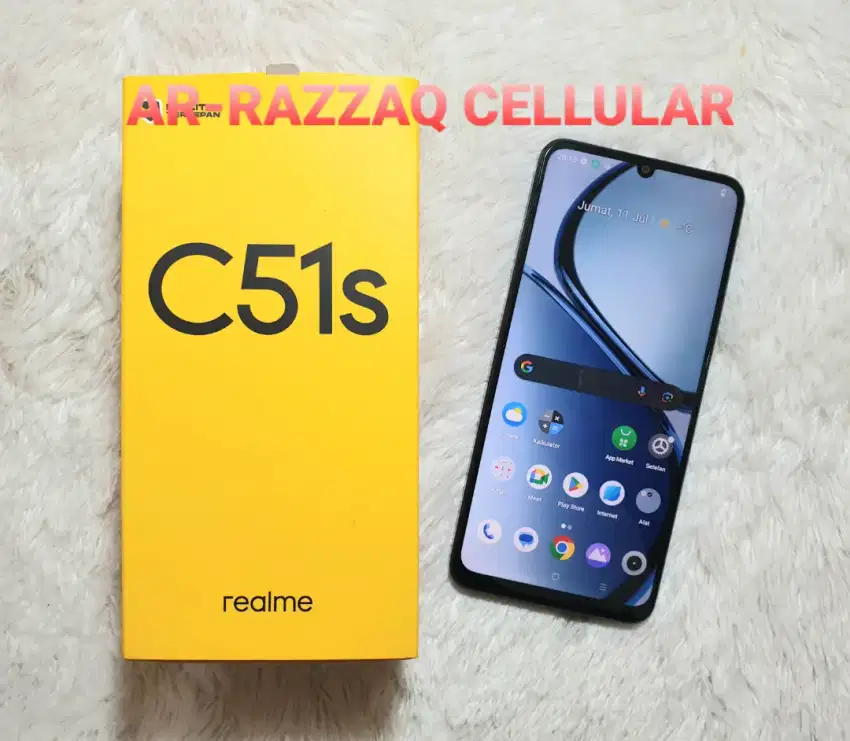 Realme C51s 6/128 Baterai 5000 mah