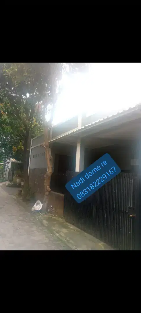 Rumah sewa semi furnished