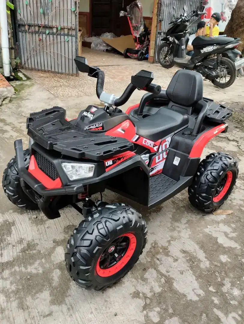 ATV Anak Remote & Manual Ban Karet