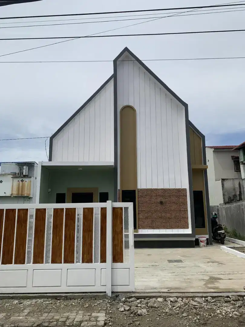RUMAH MODEL KEKINIAN INDUSTRIAL LEBAR 7X20