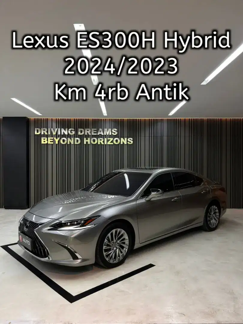 Lexus ES300H 2024 ES300 Hybrid B118PLF Sonic Titanium Nik 2023