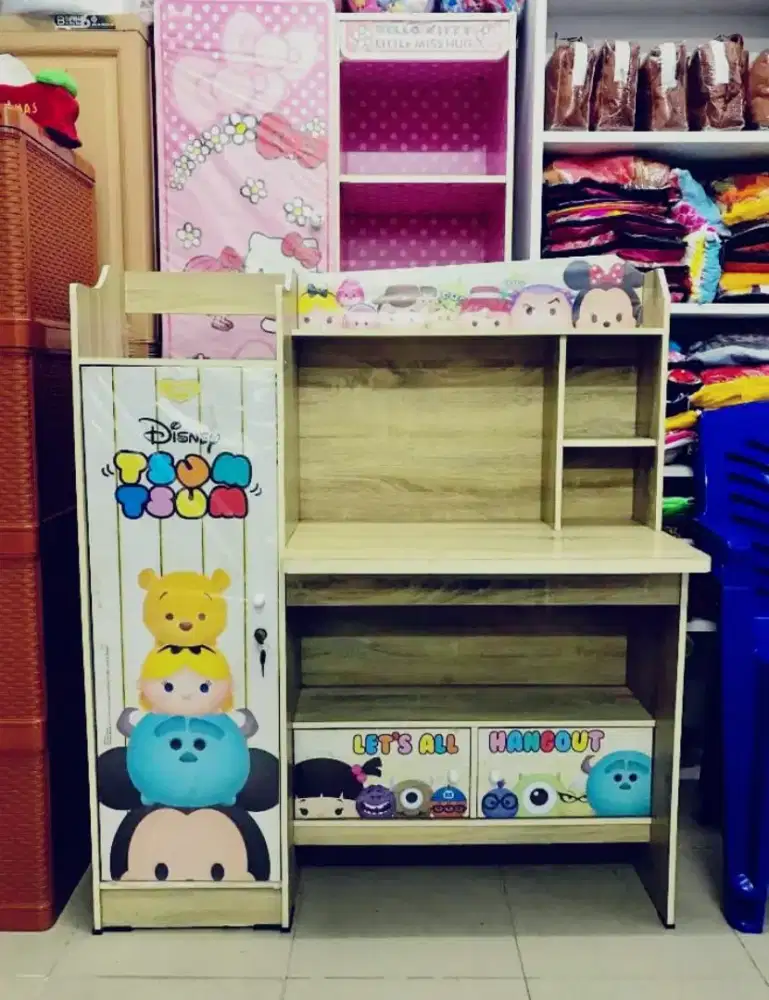 Meja belajar anak cowok cewek