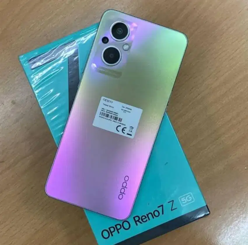 oppo reno 7z 8/128 5g super amoled resmi siap pakai