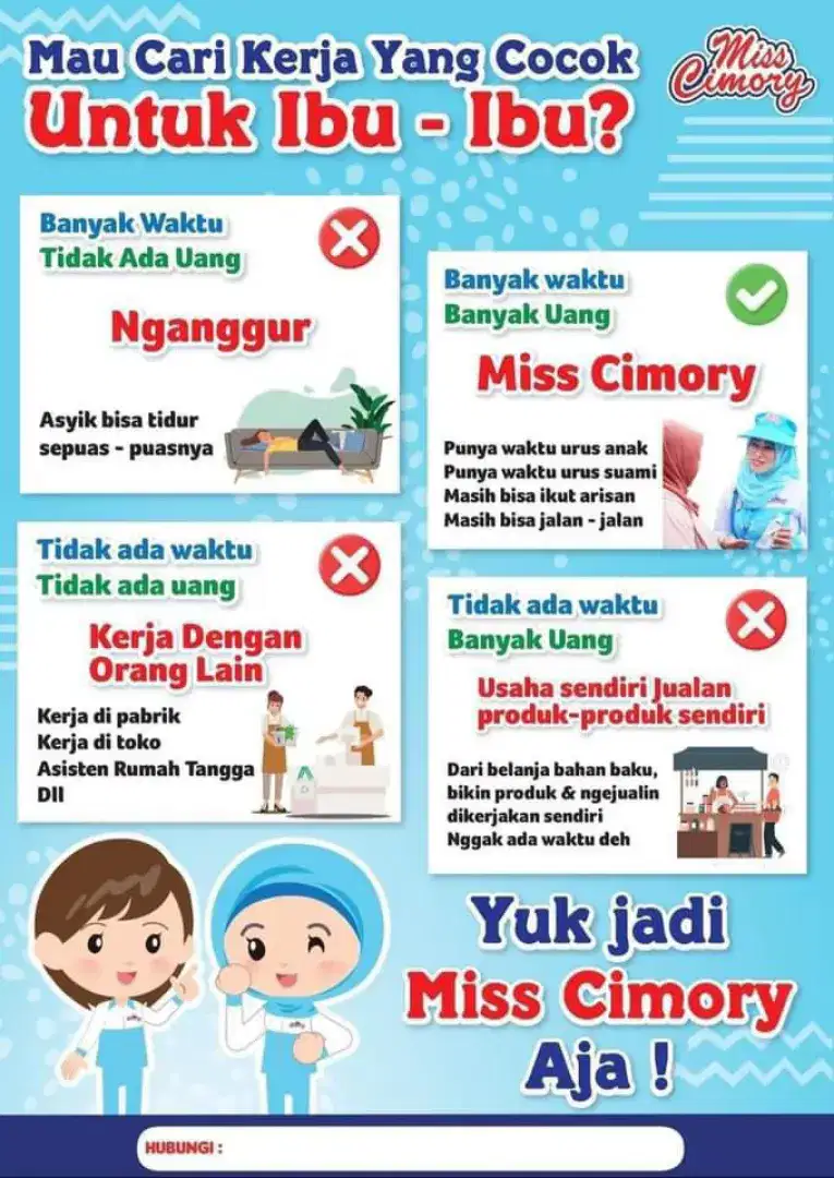 Lowongan kerja miss Cimory