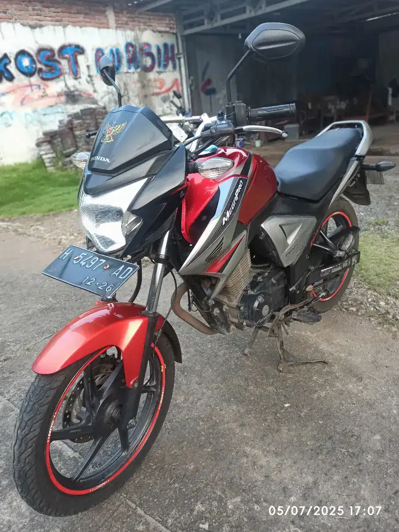 MEGAPRO MONO H KENDAL KOMPLIT PAJAK JALAN
