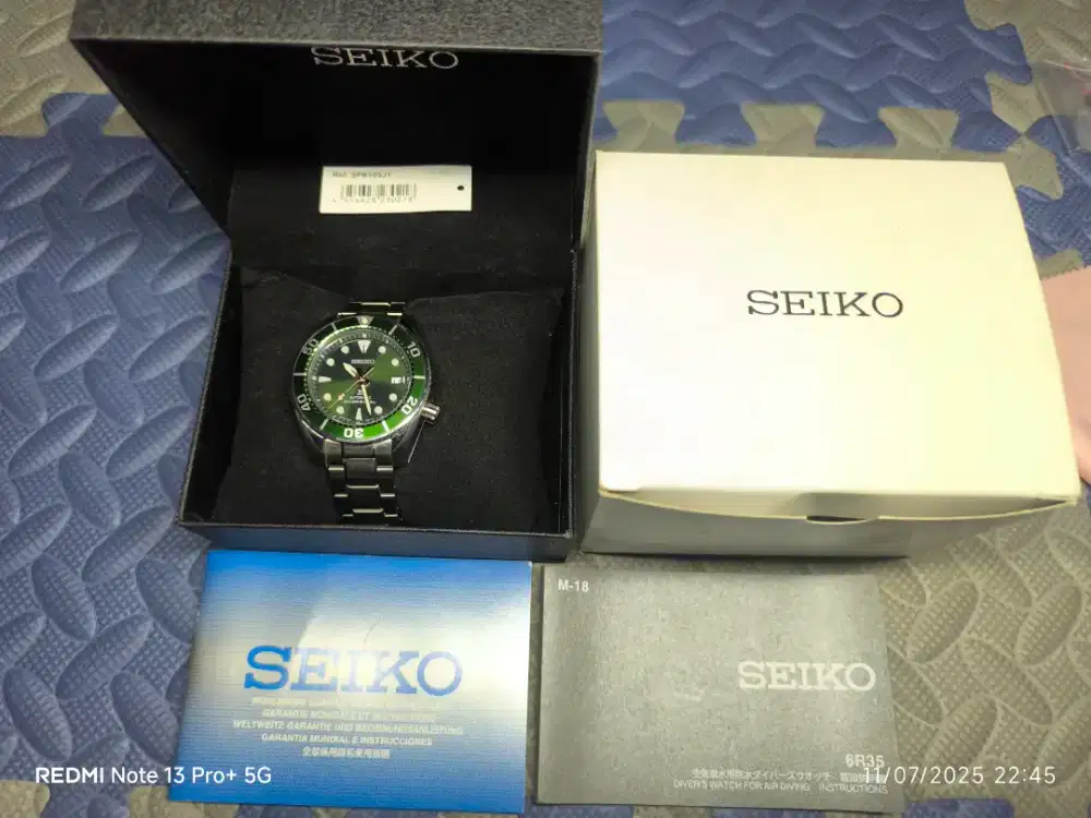 Seiko sumo green hulk