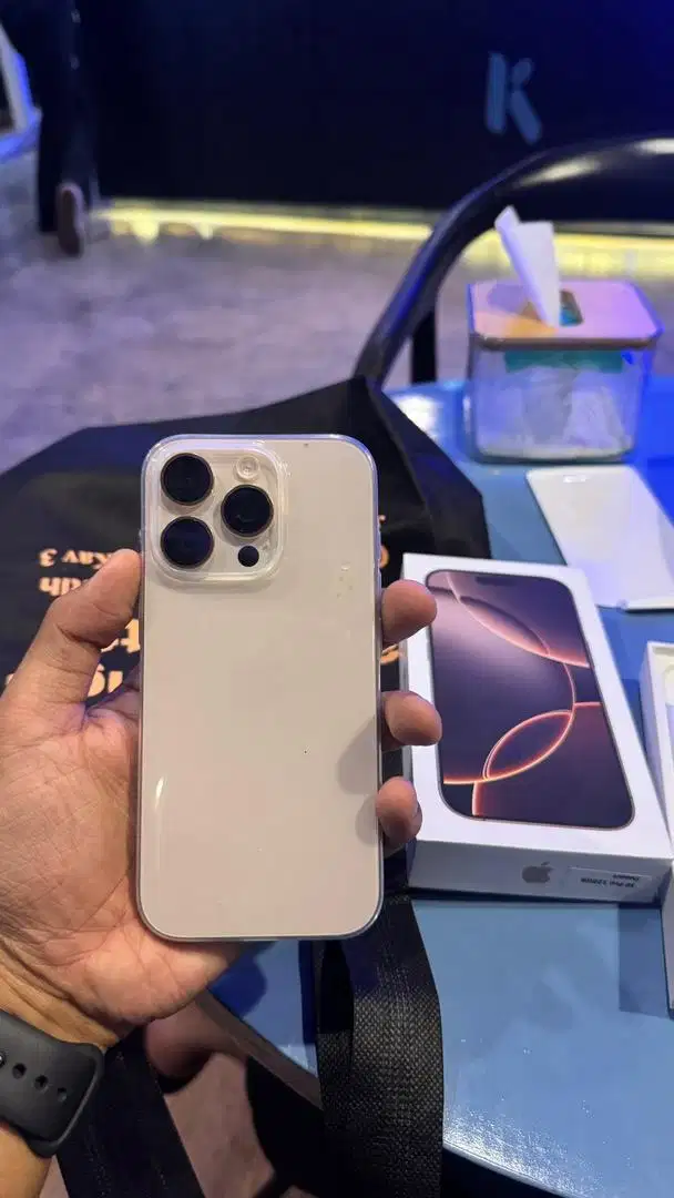 Boleh TT Iphone 16 Pro 128 iBox BH 100 Desert