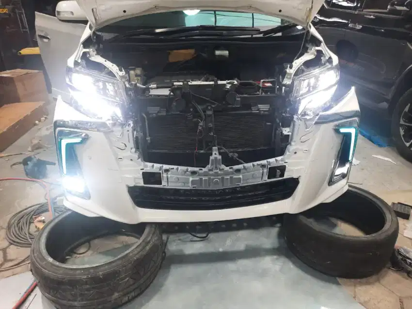 Upgrade Alphard dan bodykit