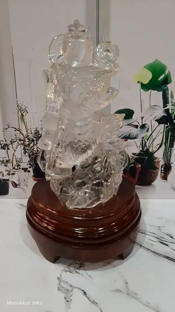 BATU CRYSTAL CLEAR QUARTZ HANDMADE NACHA