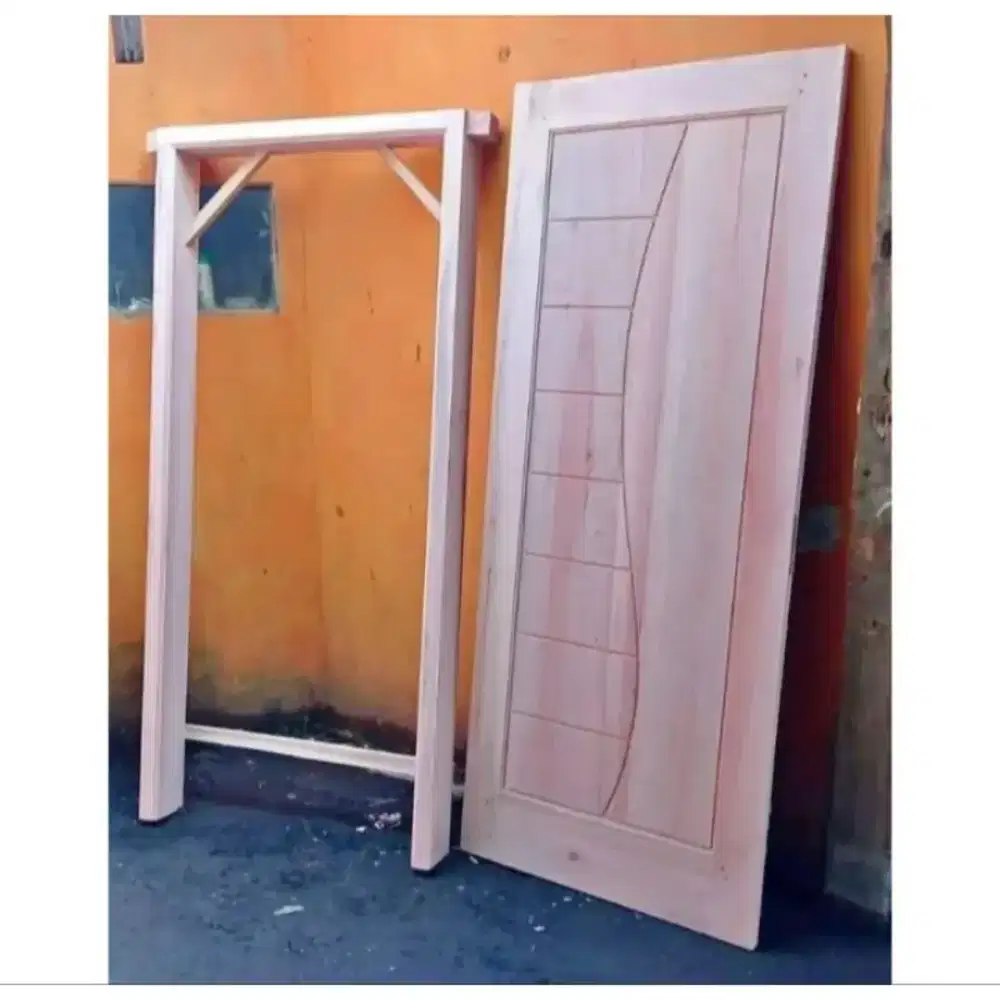 Pintu kayu 1set