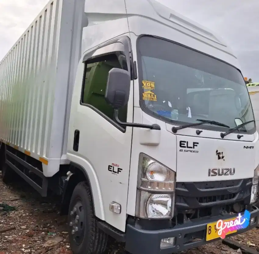 Isuzu Elf GIGa 150PsHD5.8 Box Bes 6bani Fullors Bio Solar Colt Diesel