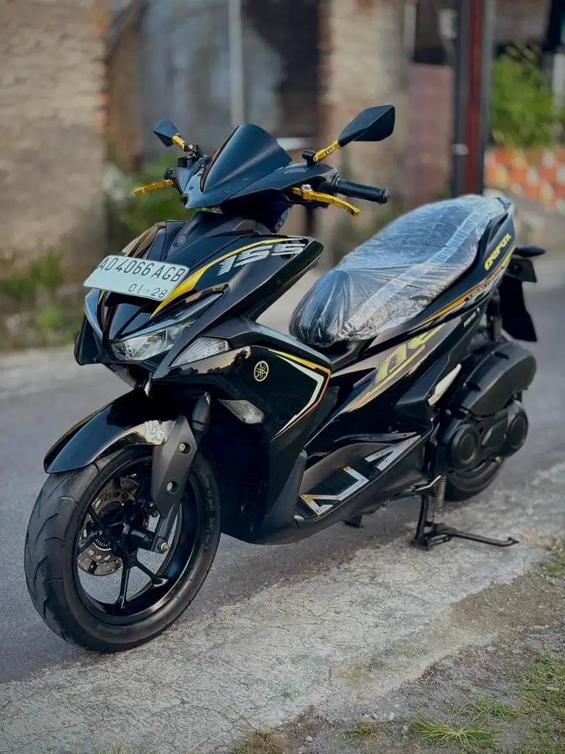 AEROX BLACK 155 VVA R KOMPLIT SIAP GAS