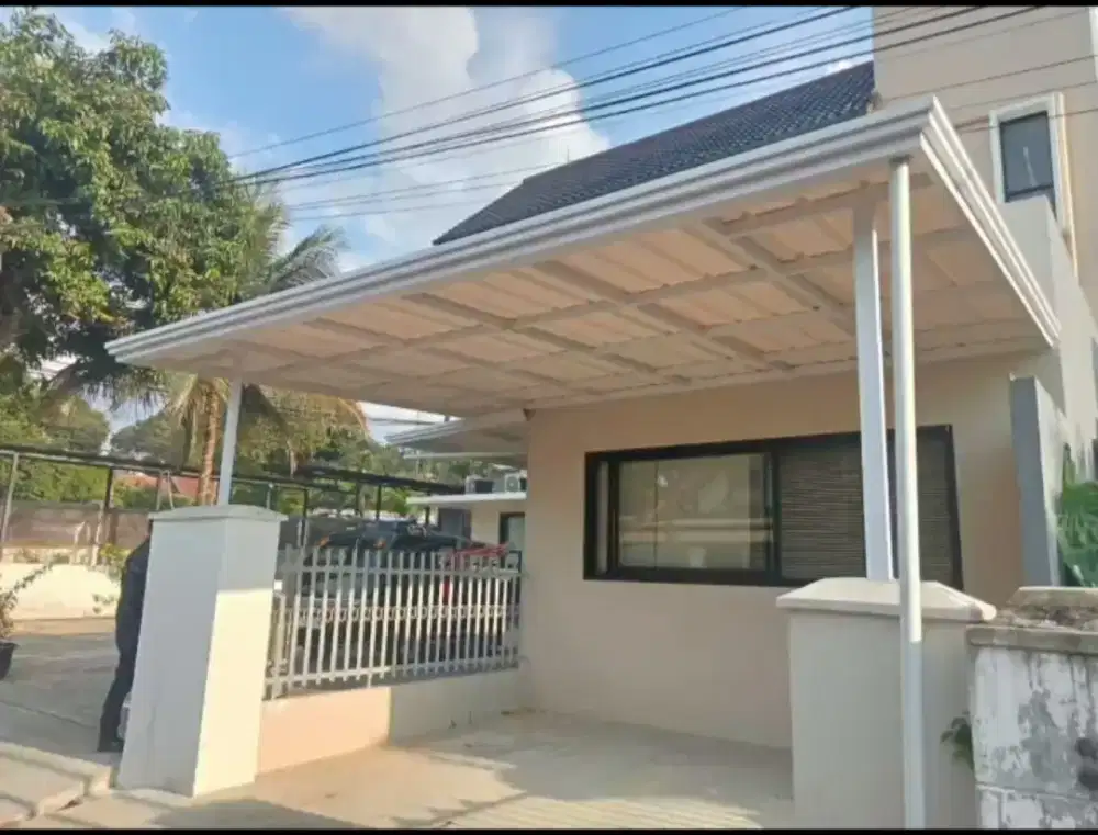 Kanopi alderon minimalis