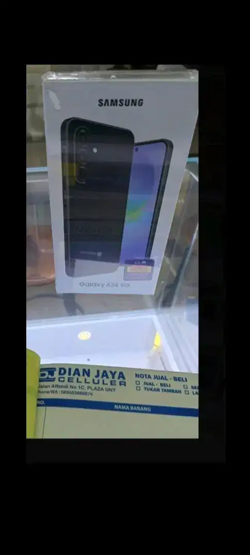 Samsung galaxy A36 ram 8gb 256gb