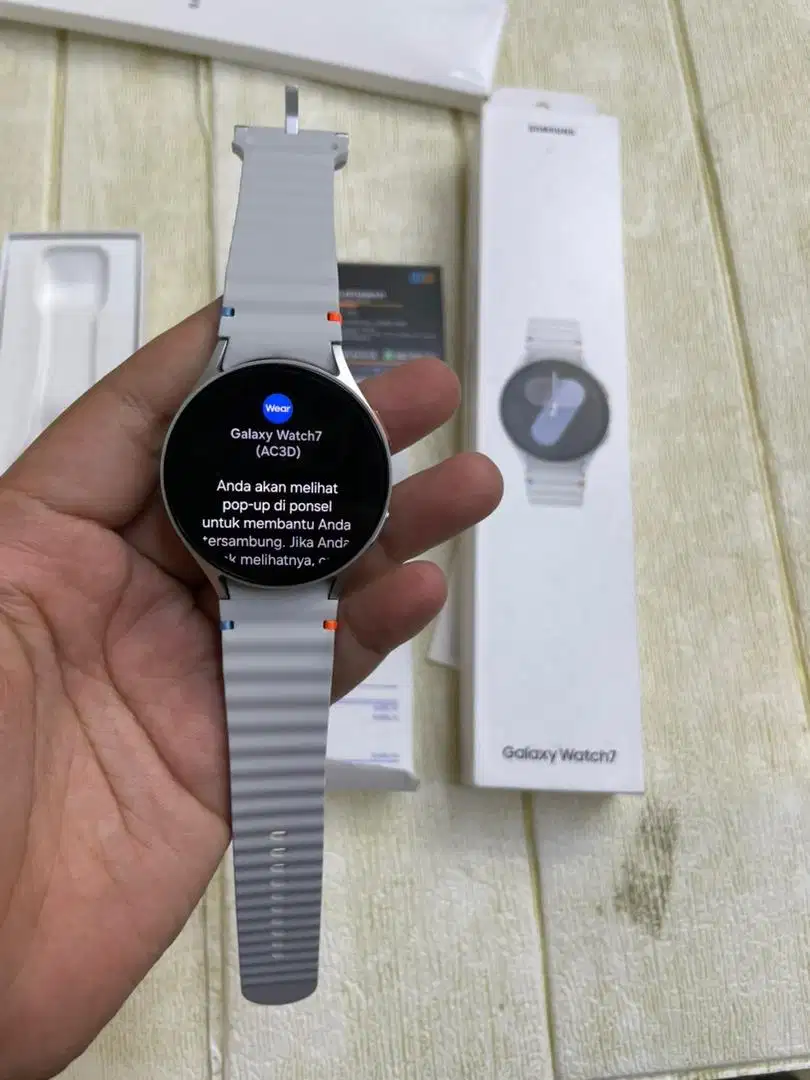 Samsung Galaxy watch 7 44mm second like new masih garansi resmi