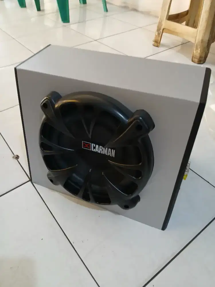 Subwoofer aktif 10 inci mereķ carman,harga unit saja
