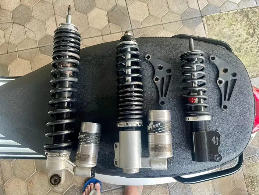 Shock tabung vespa matic sprint primavera lowfitment standart