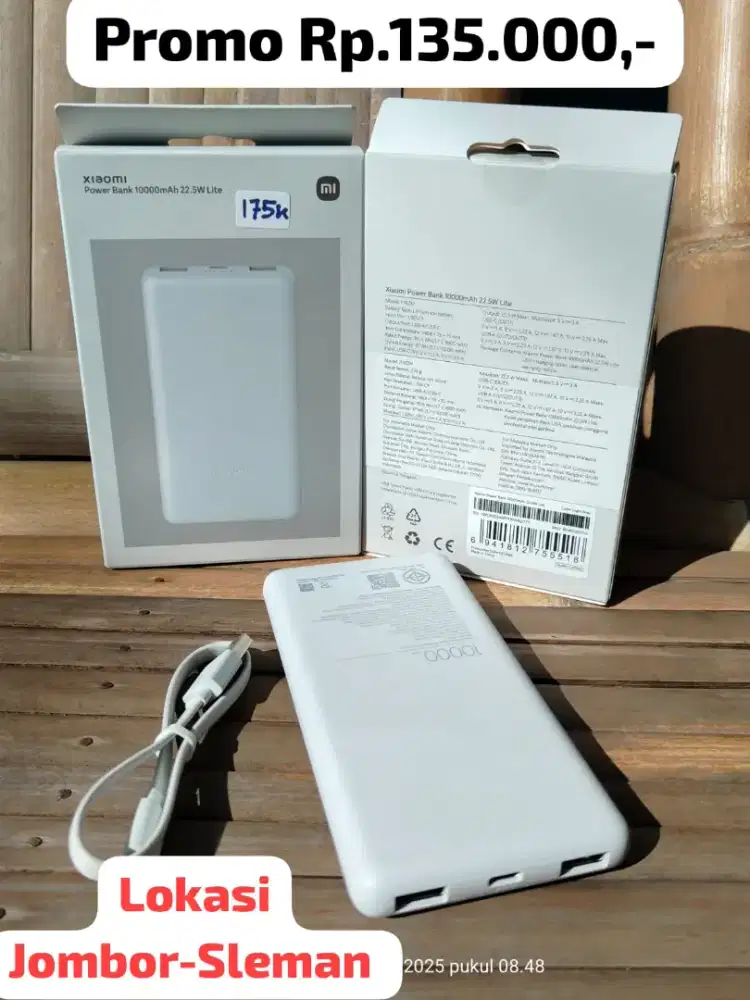 Powerbank Original Xiaomi 10000mah 22,5watt